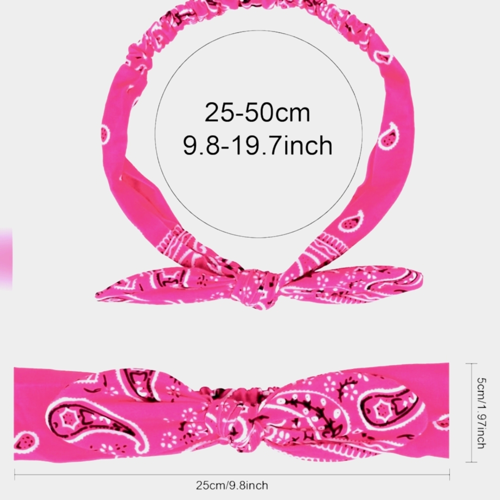 Rockabilly Headband 💗🤍💗🤍